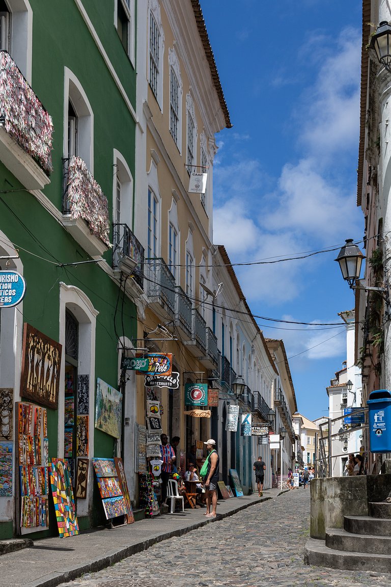 Casarão de Época no Coração do Pelourinho - Studio até 6 hós