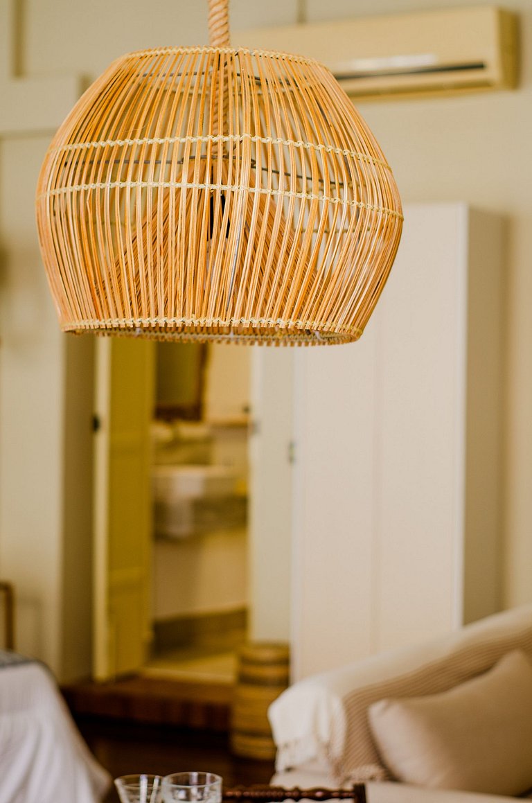 Studio em casarão de época 2 quartos até 6 hóspedes