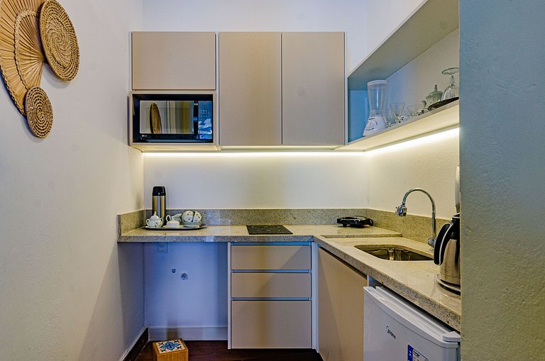 Studio em casarão de época 2 quartos até 6 hóspedes