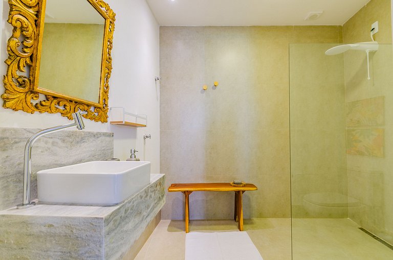 Studio em casarão de época 2 quartos até 6 hóspedes