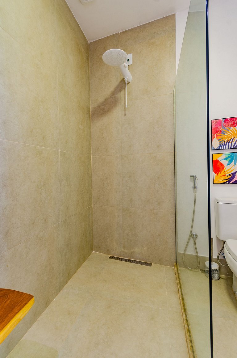 Studio em casarão de época 2 quartos até 6 hóspedes