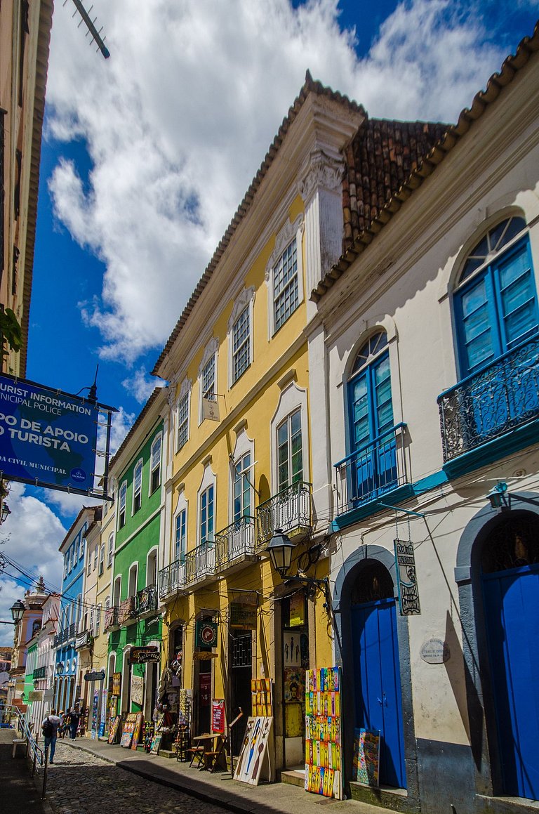 Studio em casarão de época 2 quartos até 6 hóspedes