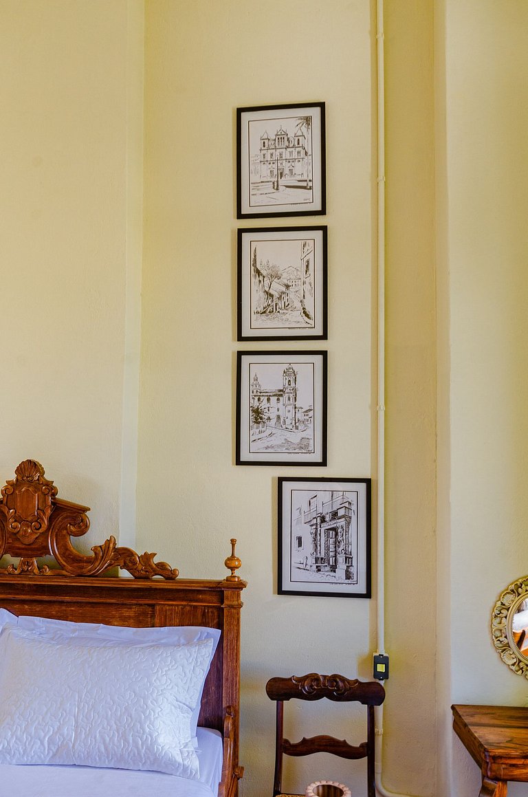 Experiência Cultural em Casarão de Época - Studio até 6 hósp