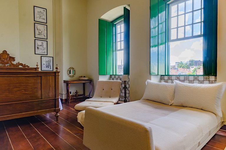 Experiência Cultural em Casarão de Época - Studio até 6 hósp