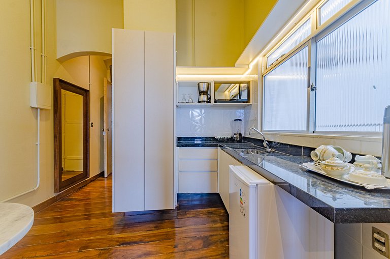 Experiência Cultural em Casarão de Época - Studio até 6 hósp