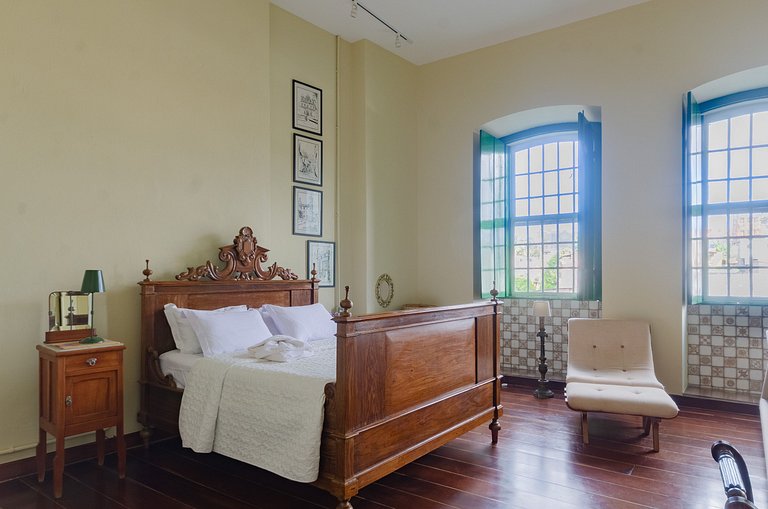 Experiência Cultural em Casarão de Época - Studio até 6 hósp