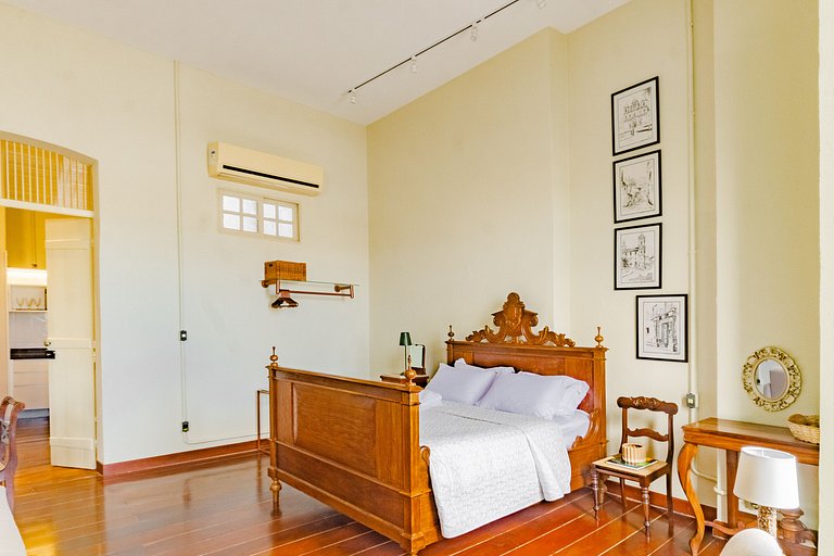 Experiência Cultural em Casarão de Época - Studio até 6 hósp