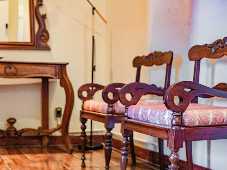 Experiência Cultural em Casarão de Época - Studio até 6 hósp