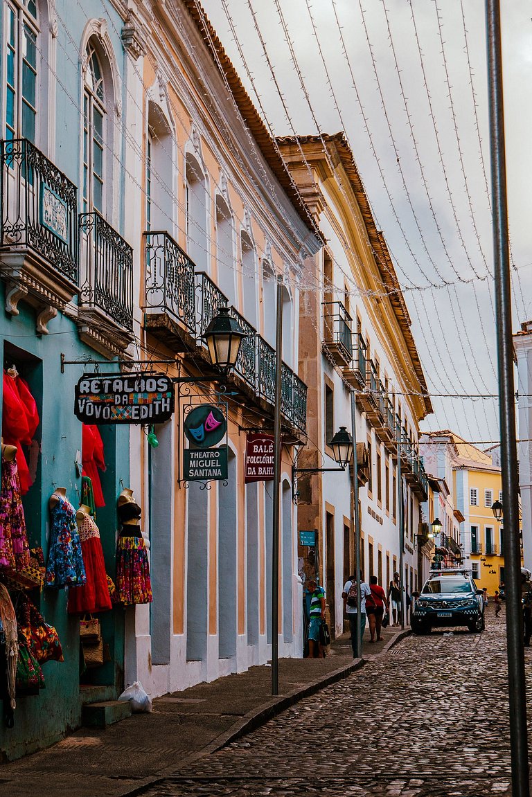 Casarão de Época no Coração do Pelourinho - Studio até 6 hós