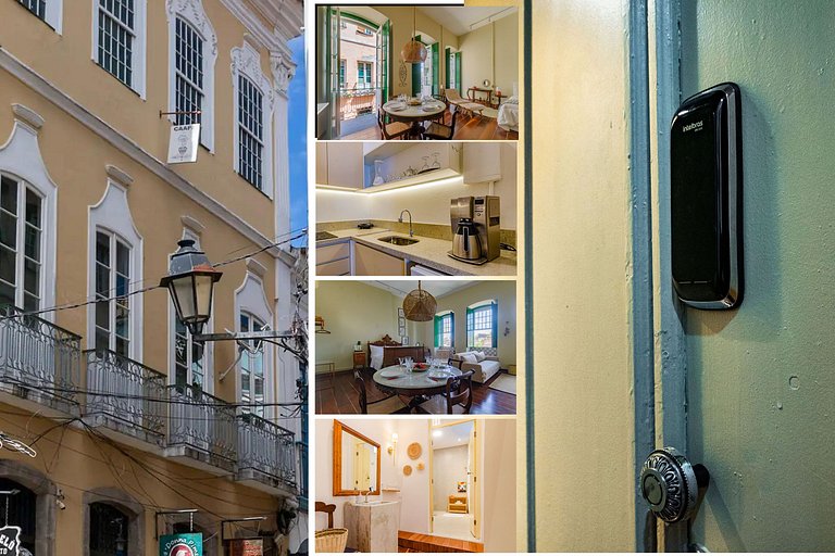 Casarão de Época no Coração do Pelourinho - Studio até 6 hós